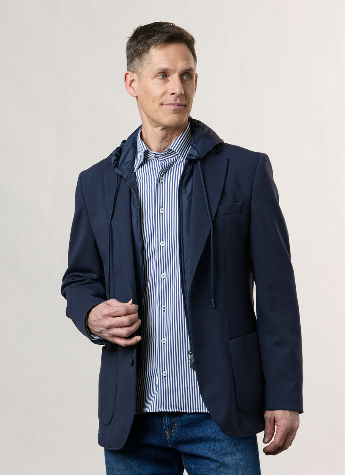 Covill Hooded Sport Coat