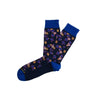 Black floral sock - 14602 - 74137 - Hammer Made