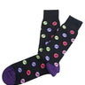 Black multi logo sock - 5108 - 23998 - Hammer Made