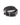 Black solid/grey circle belt no - 13399 - 68072 - Hammer Made