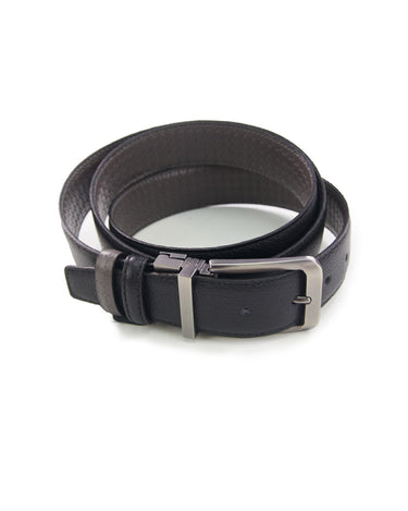 Black solid/grey circle belt no - 13399 - 68072 - Hammer Made