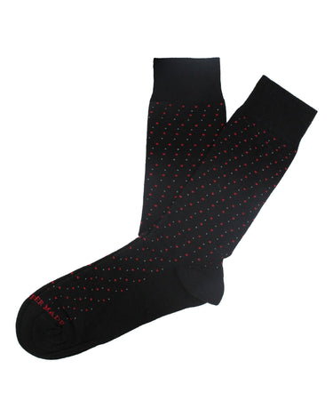 Black/red dash dots - 14612 - 74587 - Hammer Made