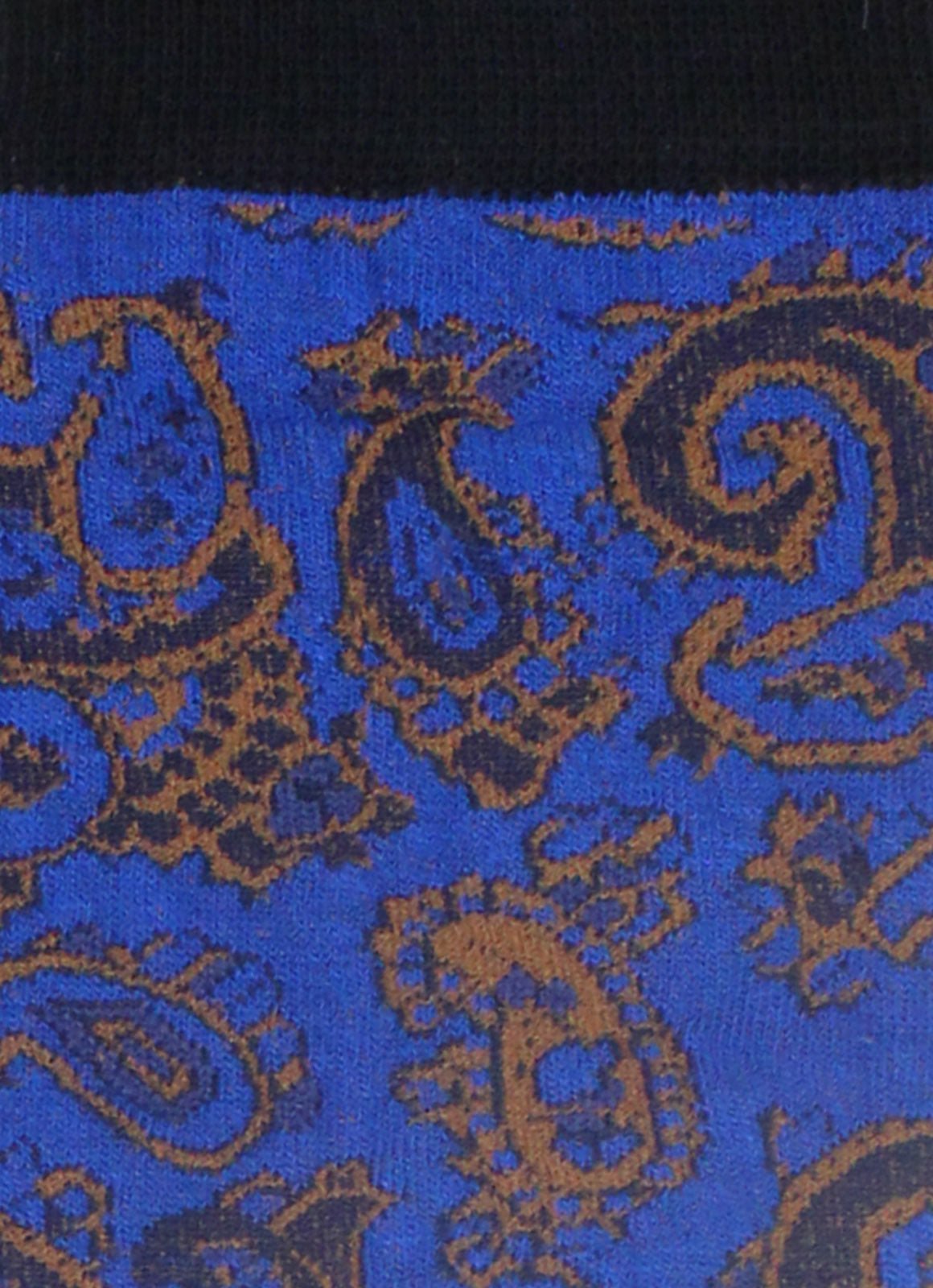 Blue/Gold Paisley Sock - 14531 - 74085 - Hammer Made