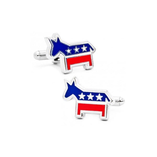 Democratic Cufflinks - 3642 - 16992 - Hammer Made