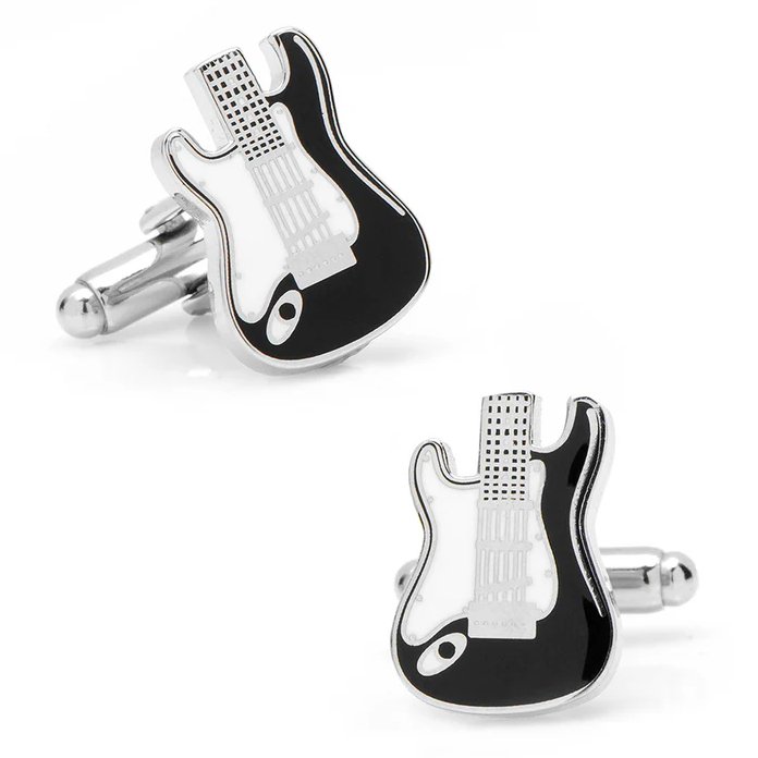 Electric Guitar Cufflinks - 3644 - 16994 - Hammer Made