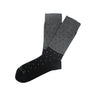 Grey/black two - tone dot sock - 14541 - 74095 - Hammer Made