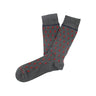 Grey/red dash sock - 14549 - 74103 - Hammer Made