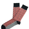 Grey/red sheep sock - 8541 - 35450 - Hammer Made