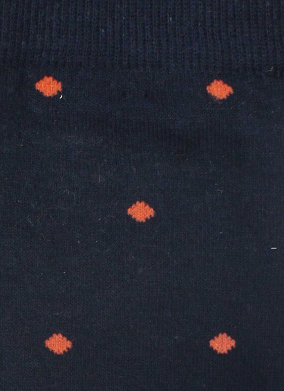 Navy/orange dot sock - 14529 - 74083 - Hammer Made