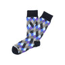 Neutral multi argyle sock - 14295 - 72659 - Hammer Made