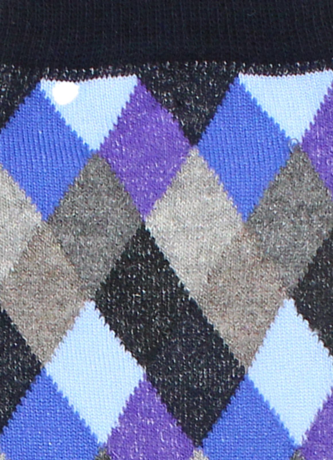 Neutral multi argyle sock - 14295 - 72659 - Hammer Made