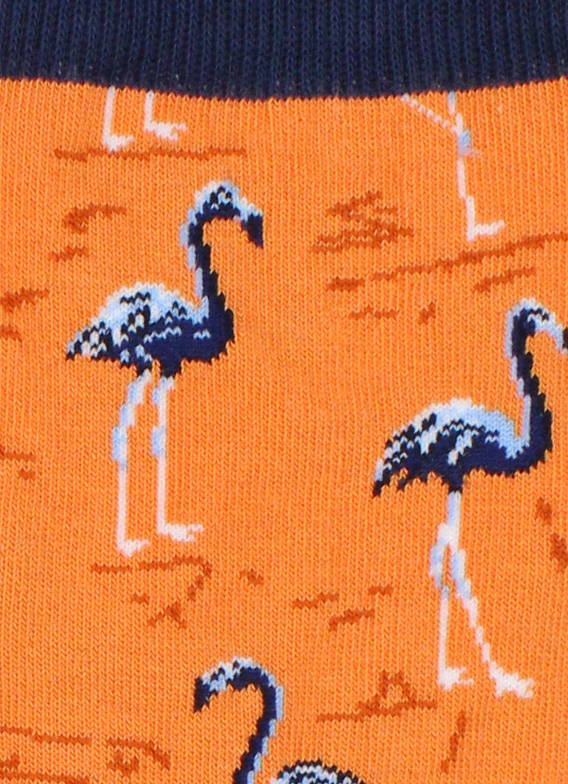 Orange Flamingo Sock - 14812 - 74994 - Hammer Made