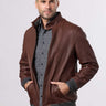 Redby Leather Bomber Jacket - 15333 - 80301 - Hammer Made