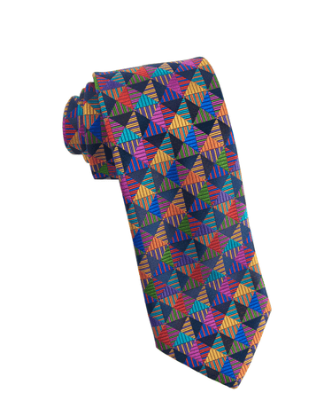 Silk Neck Tie - 15134 - 79305 - Hammer Made