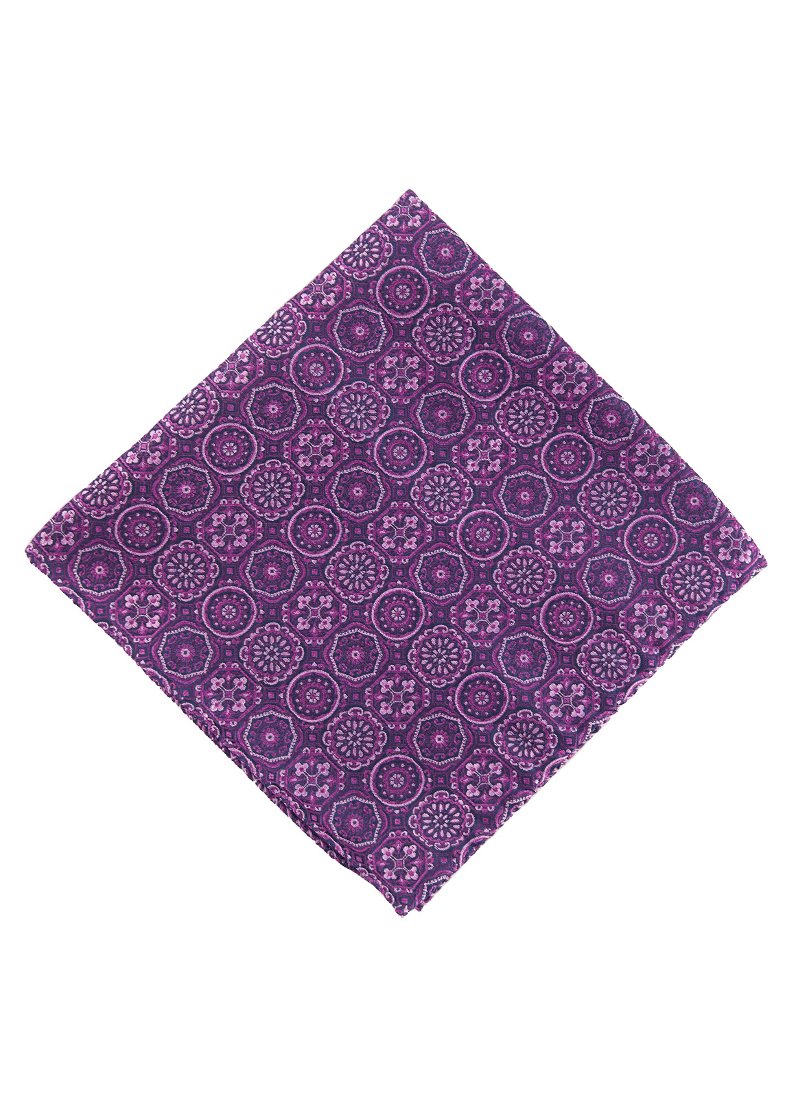 Silk Pocket Square - 15136 - 79327 - Hammer Made