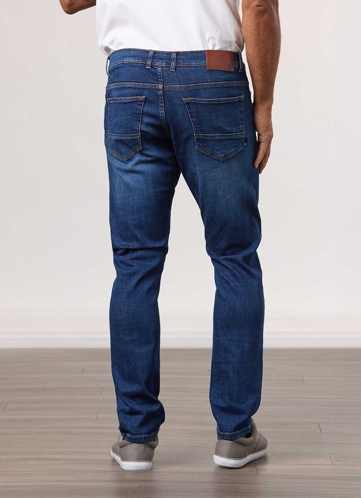 Tapered Denim Jeans - Extra Stretch - 15022 - 76973 - Hammer Made