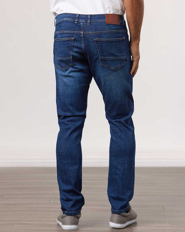 Tapered Denim Jeans - Extra Stretch - 15022 - 76973 - Hammer Made