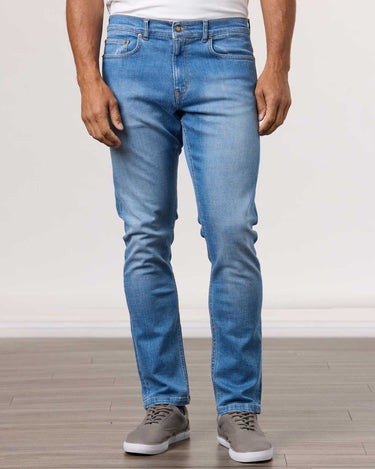 Tapered Denim Jeans - Extra Stretch - 15022 - 76973 - Hammer Made