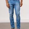 Tapered Denim Jeans - Extra Stretch - 15022 - 76973 - Hammer Made