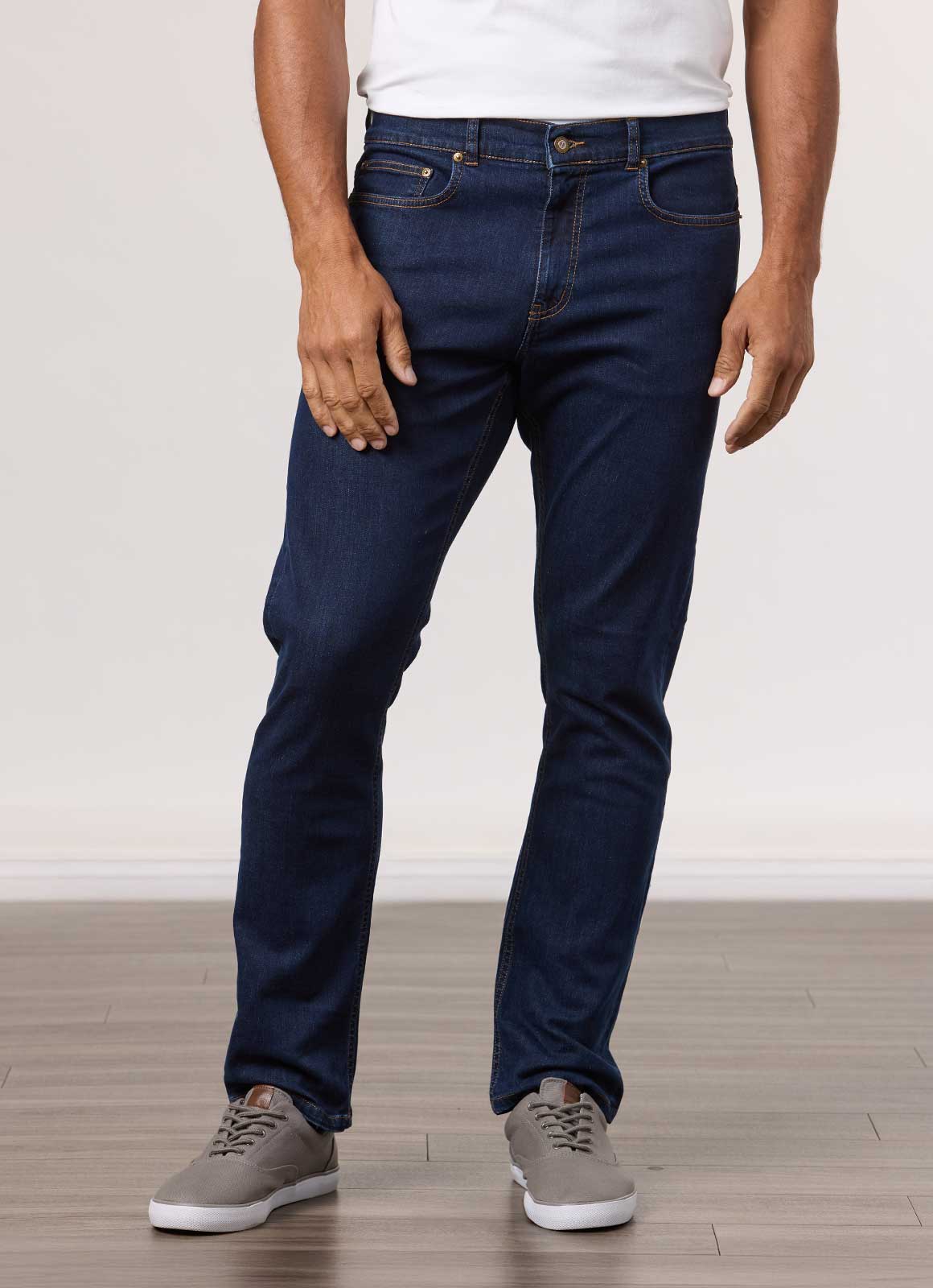 Tapered Denim Jeans - Stretch - 15023 - 76987 - Hammer Made