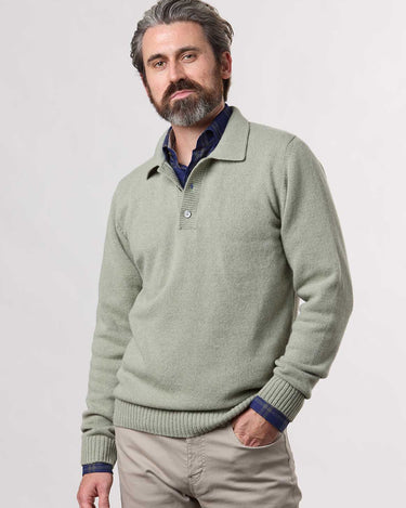 Wright Sweater Polo - 15124 - 78037 - Hammer Made