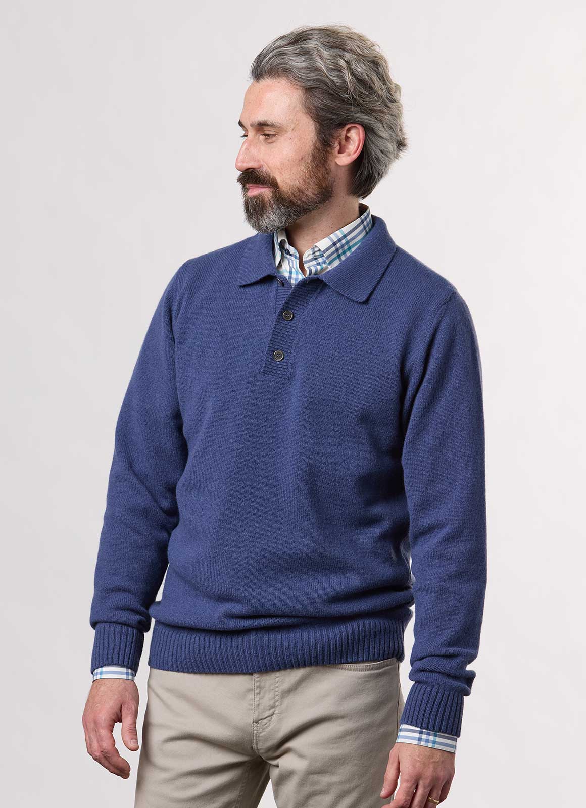 Wright Sweater Polo - 15124 - 78047 - Hammer Made