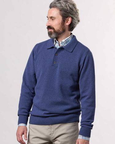 Wright Sweater Polo - 15124 - 78047 - Hammer Made